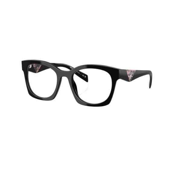 Prada A05V 27A1O1 52 Black Acetate Eyeglasses PSA05V